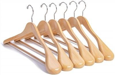 Perchas para ropa de lavandería